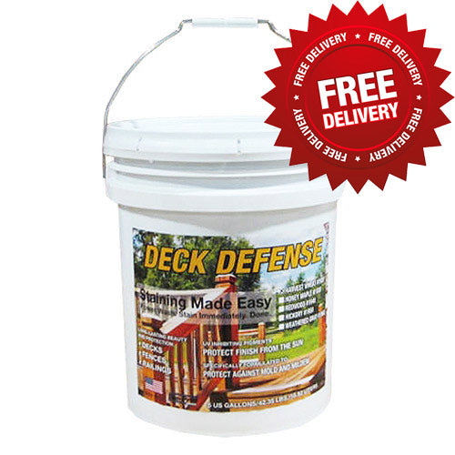 Perma-Chink Deck Defense Deck Stain - Free Shipping on 5 Gallon Pails
