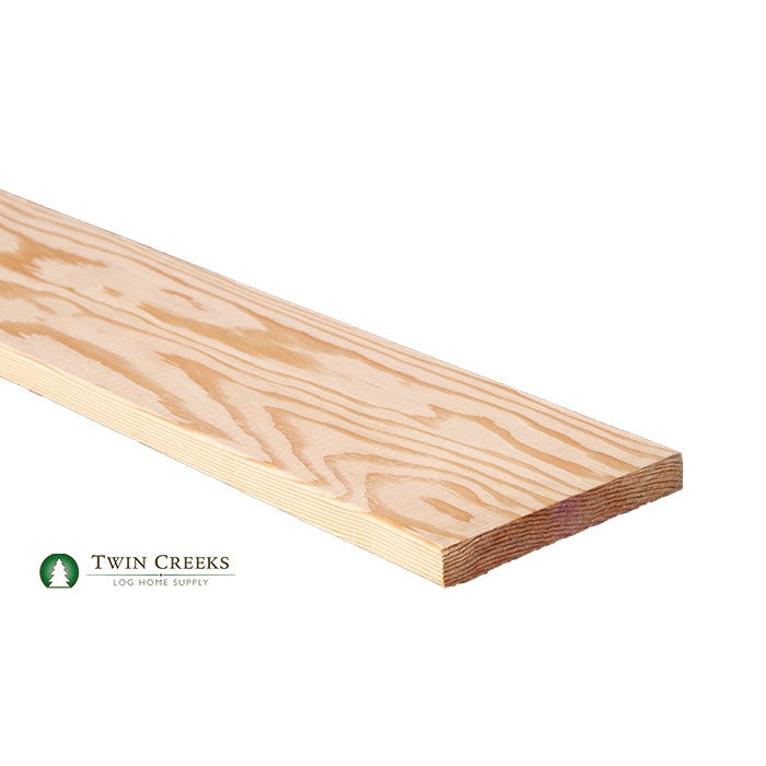 Angled Profile - 1x6 Douglas Fir S4S Trim Board 