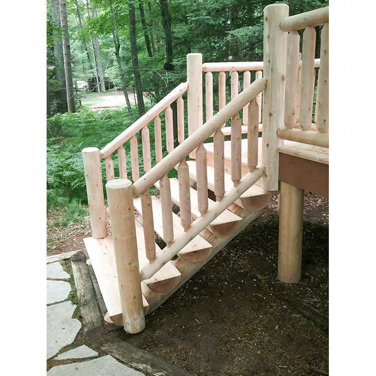 Outdoor Install w/ Railing