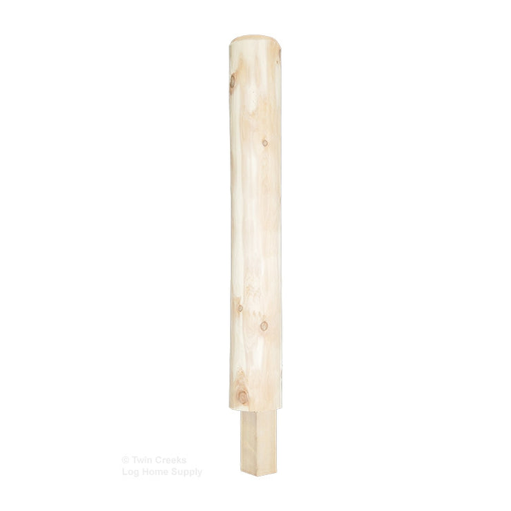 Log Post Railing Log Railing – Twin Creeks Log Home Supply
