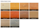 PermaChink Lifeline Exterior Finish - Color Chart