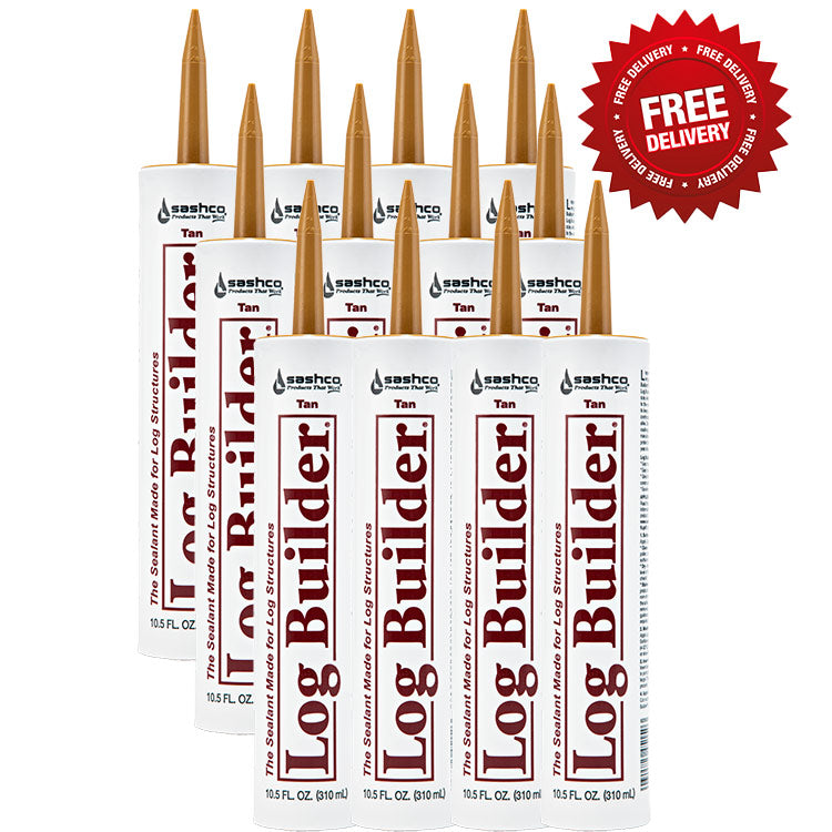 Log Builder Caulk 10 Oz Tubes 