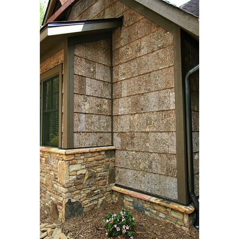 Poplar Bark Siding | Twin Creeks Log Home Supply