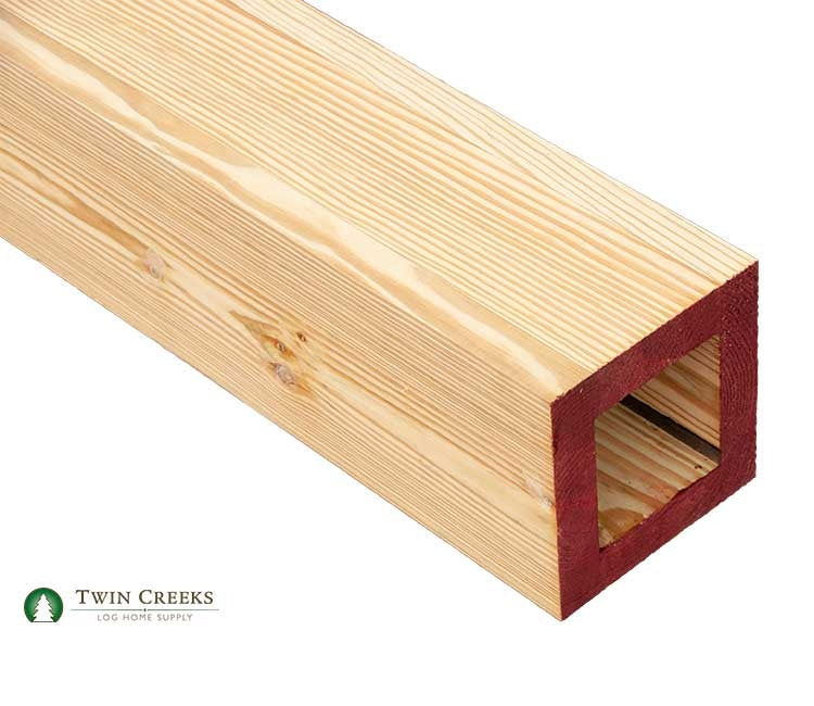 Kiln-Dried After Treatment Timber Columns – Twin Creeks Log Home Supply