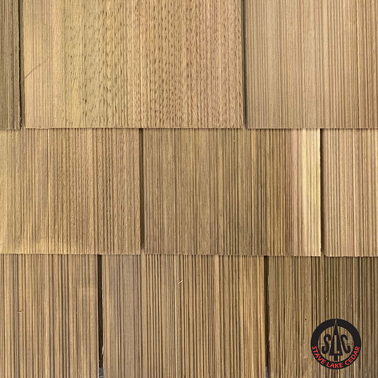 Stave Lake Cedar R&R Shingles - Grooved Texture