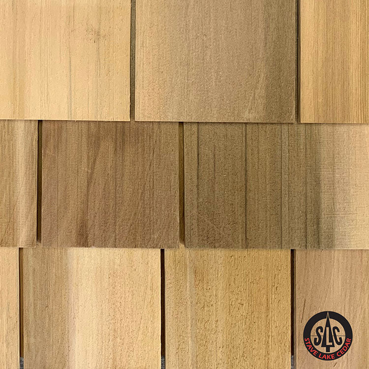 Stave Lake Cedar R&R Shingles - Natural Texture