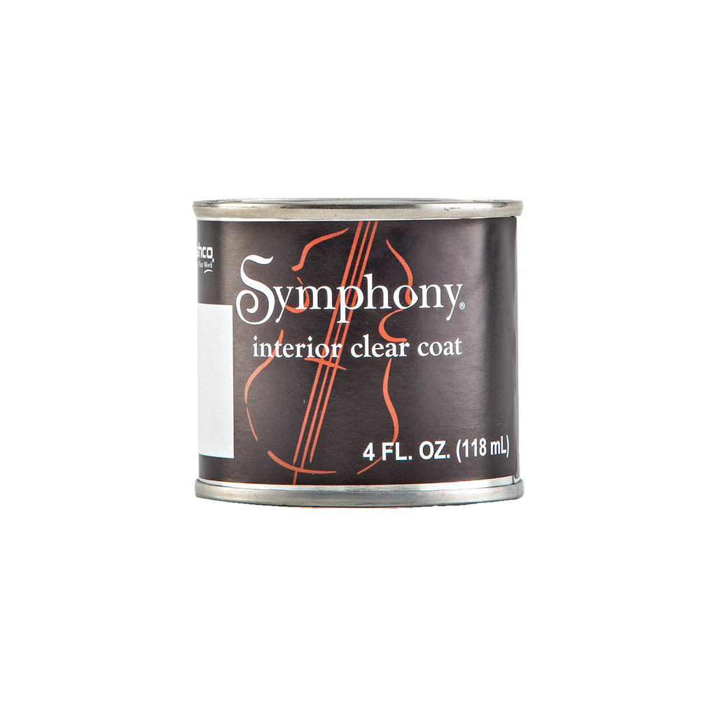 Symphony Interior Clear Coat 4 Oz Sample Can 