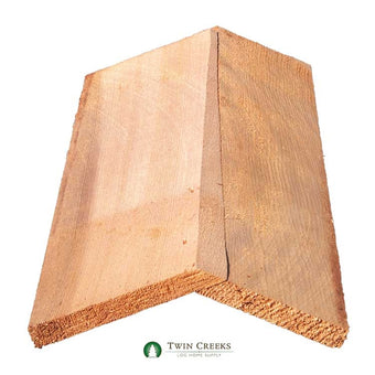 Ridge Joint Examples Bundle #1 Grade Western Red Cedar Hip & Ridge Joints