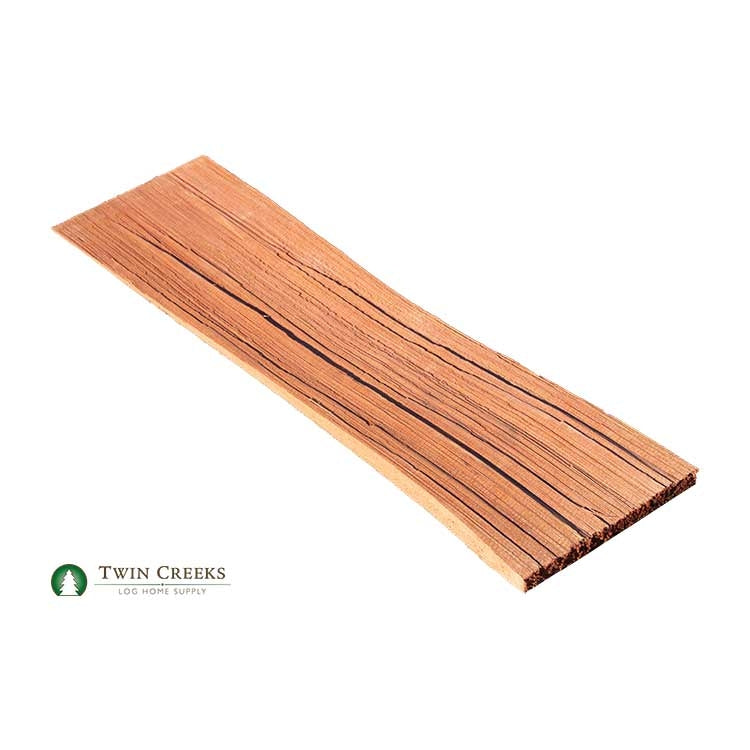 Western Red Cedar Can Vary In Color, Here is an Example of a Darker Shake