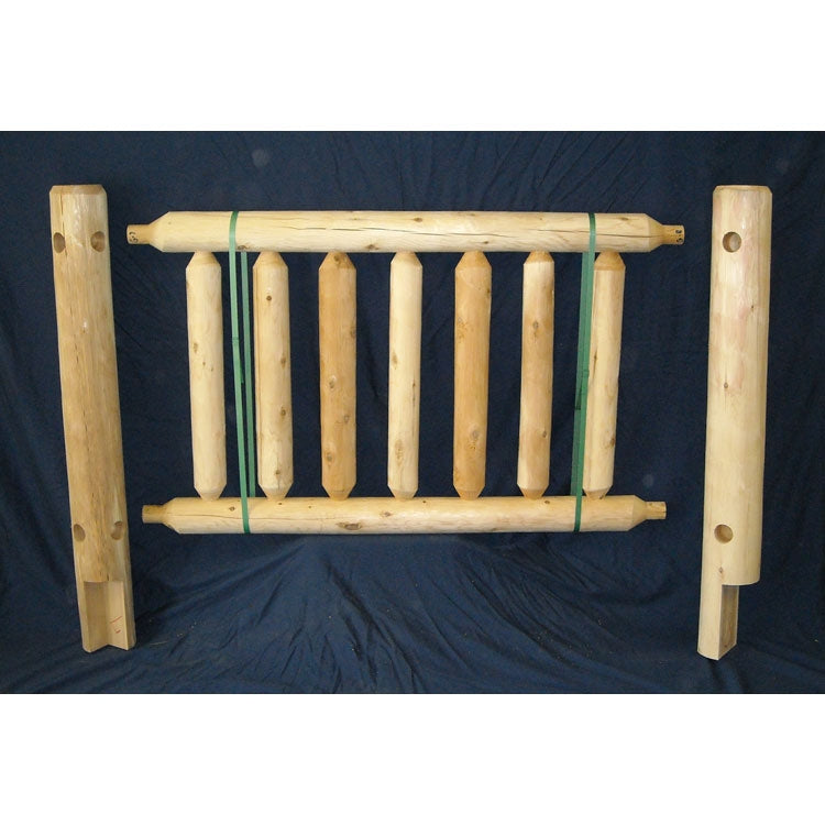 Rustic Cedar Rails Northern White Cedar Log Railing | Twin Creeks