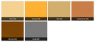 Woodsman Smooth Caulk - Color Chart