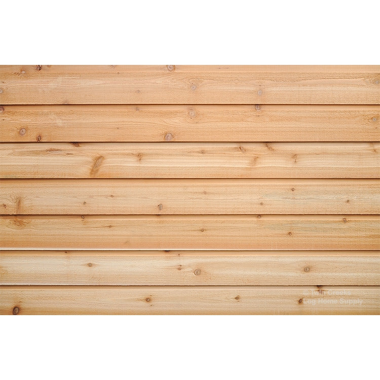 1x8 Western Red Cedar Channel Rustic Siding